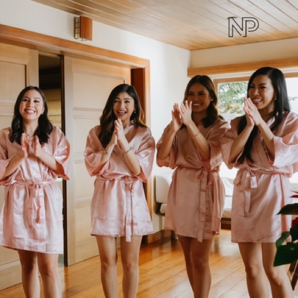 Bridal/Bridesmaid Satin Robe